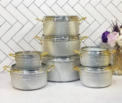 سرویس 14 پارچه دسته طلایی کاسیو