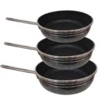 ماهیتابه 3 تکه ظرف زر